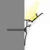 LED profil SMOOTH12 BC/Q9 natur alu