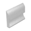 LED profil SKIRT10 AC2/Q9 2000mm eloxált fedél
