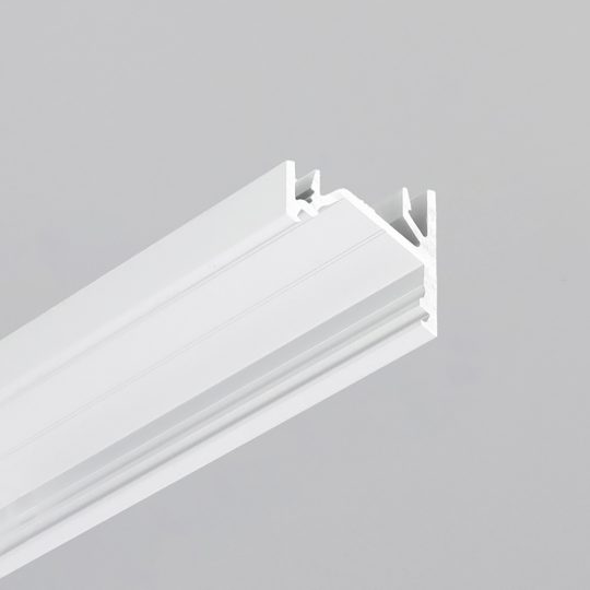 Topmet CORNER12 sarokba építhető LED profil fehér színben