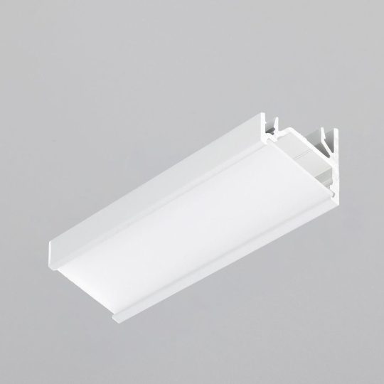 Topmet CORNER12 sarokba építhető LED profil fehér színben