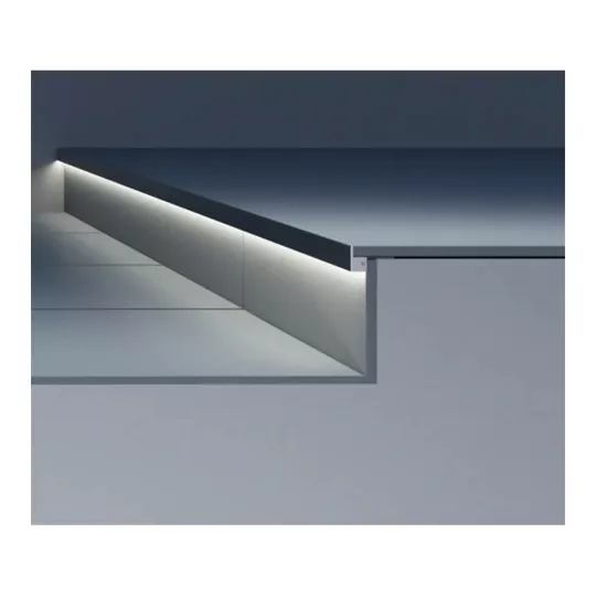 LED profil UP-TILE10 A 3000mm eloxált