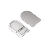 LED profil NAMI23 C9 végzáró szürke