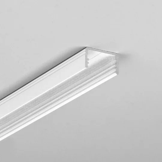 Topmet UNI14 LED profil fehér színű változatban