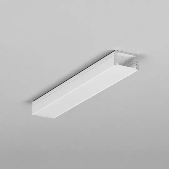 Topmet UNI14 LED profil fehér színű változatban