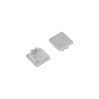 LED profil BEGTON12 végzáró ezüst/pár