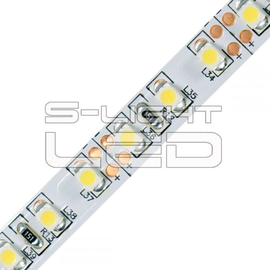 SL-3528WN120 S-LIGHTLED szalag 120LED/m 600lm/m IP20 beltéri 12V 6000K