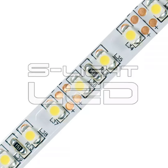 SL-3528WN120 S-LIGHTLED szalag 120LED/m 600lm/m IP20 beltéri 24V 2700K