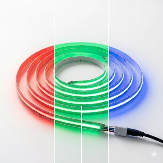 RGB COB LED SZALAG