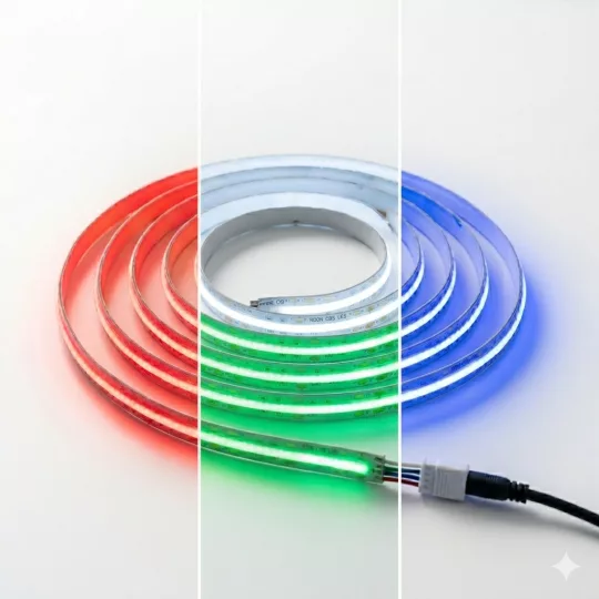 SL-896-COB S-LIGHTLED COB szalag RGBW 896LED/m IP20 beltéri 24V 5 méter