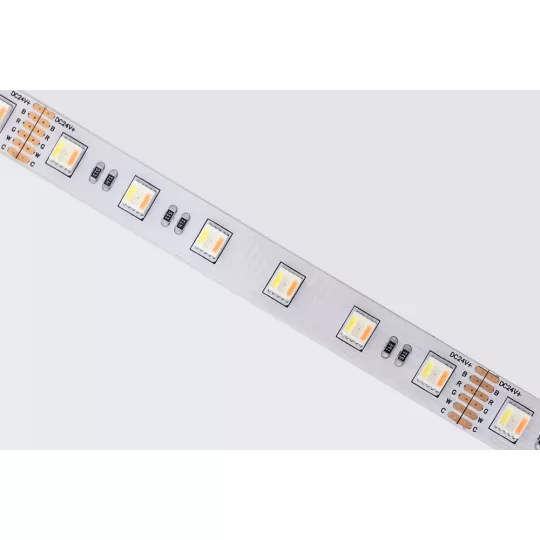 SL-5050WN60 S-LIGHTLED RGB+CCT szalag 60LED/m IP20 beltéri 24V