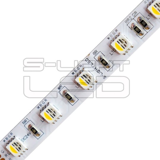 SL-RGBW-5050SMD-60WN S-LIGHTLED RGBW LED szalag 60LED/méter IP20 beltéri kivitel 24V