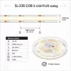 SL-336-COB LED S-LIGHTLED szalag 336LED/m 12V  beltéri 3000K  5 méter