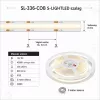 SL-336-COB S-LIGHTLED szalag 336LED/m 12V beltéri 4000K  5 méter