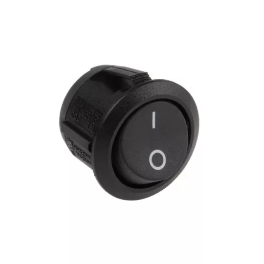 ROCKER kapcsoló 6A/250VAC; 20A/12VDC fekete