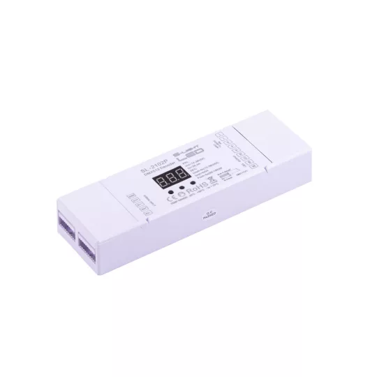 LED SL-2102P  DMX DEKÓDER LED szalaghoz 4x5A gyorscsatlakozós