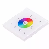 LED SL-2820W/AC  érintőpaneles fali RGBW RF LED vezérlő fehér AC 230