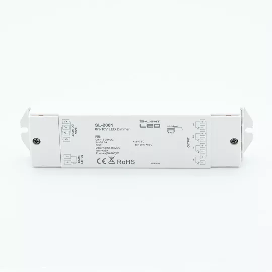 LED SL-2001 1-10V DIMMER 1in-4out 4x5A