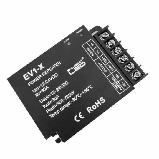 SL-SK EV1-X LED szalag jelerősítő 1x30A