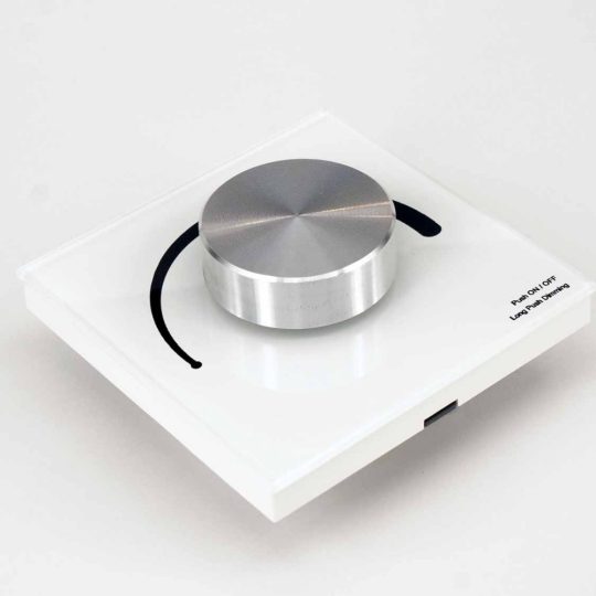 SL-SK T1-KB LED dimmer távszabályzó fali forgógombos RF fehér