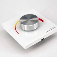   SL-SK T3-KB RGB LED távszabályzó fali forgógombos RF fehér