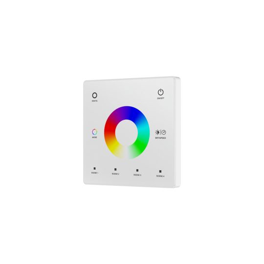 SL-SK TW4 RGB/RGBW LED távszabályzó fali RF fehér