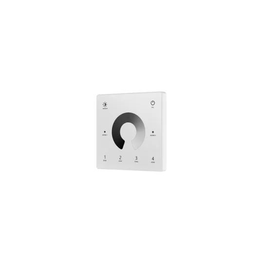 SL-SK TW1-4  LED dimmer távszabályzó fali  RF fehér 4-zóna