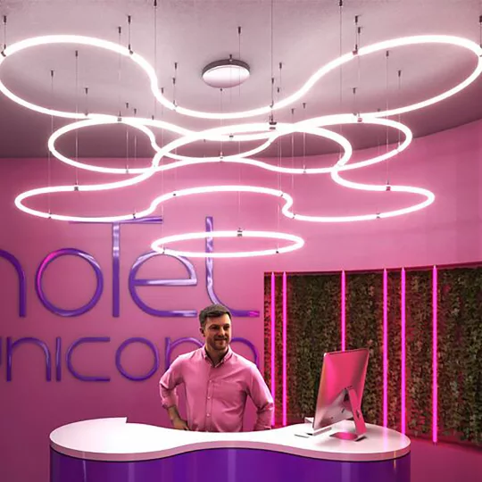 Topmet ARC12 DUO hajlítható LED profil natur alu