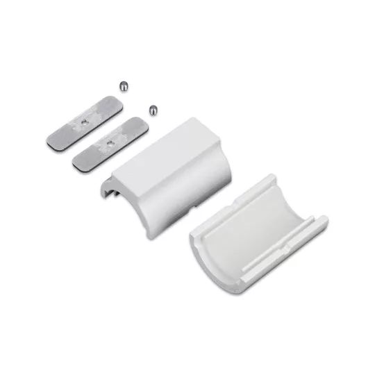 LED profil ARC12 DUO vízszintes függesztő tartó fehér
