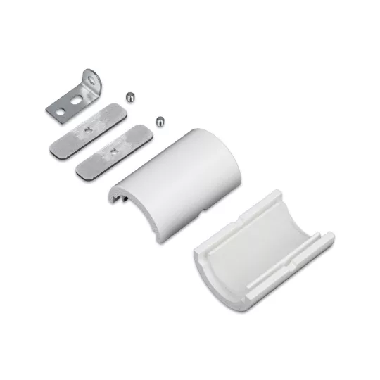LED profil ARC12 DUO fali tartó fehér kicsi
