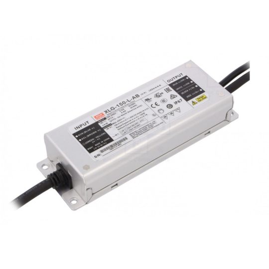 MEANWELL 150W XLG-150-12-A  LED tápegység IP67