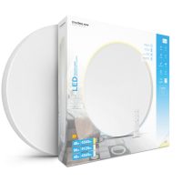   Modee Mennyezeti LED Lámpa 2x48W 3CCT D480x65mm + rem. A-B202 (9120 lumen)