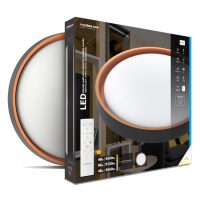   Modee Mennyezeti LED Lámpa 2x48W 3CCT D510x75mm + rem. A-H103 (9120 lumen)