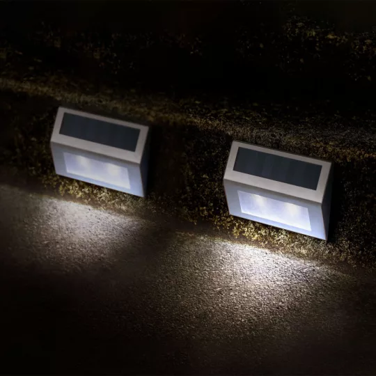 Modee Lighting LED Szolár Napelemes Fali Lámpa WS108 (2db/doboz)