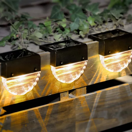 Modee Lighting LED Szolár Napelemes Fali Lámpa WS109 RGB (2db/doboz)