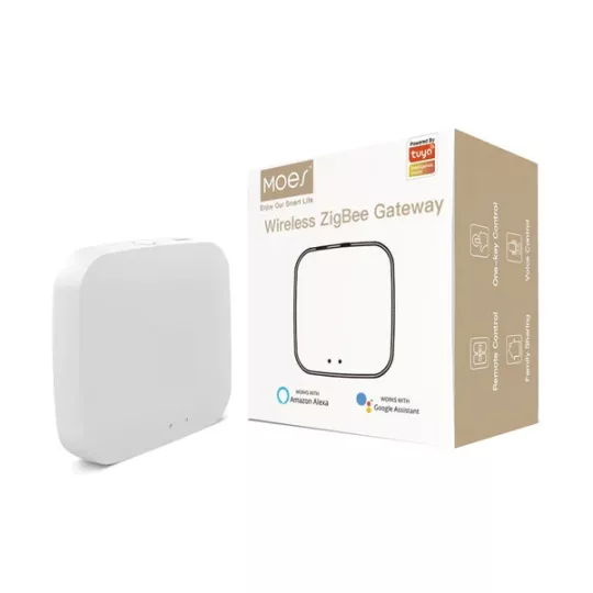 MOES ZIGBEE HUB vezeték nélküli  ZHUB-W-MS