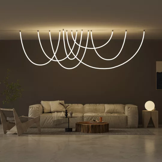 NEON FLEX 360° szilikon cső porálló bevonattal