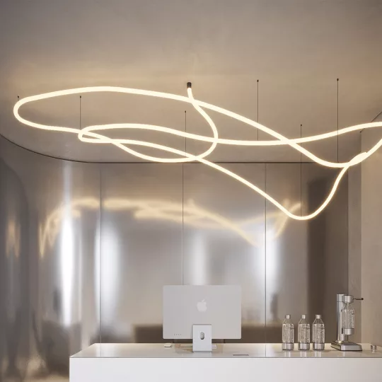 NEON FLEX 360° szilikon cső porálló bevonattal