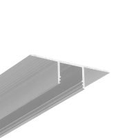 Topmet PLANE14 IN gipszkarton LED profil natur aluminium változatban