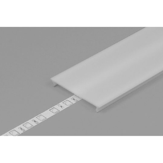 LED profil fedél  "C10"  OPÁL