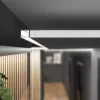 Topmet PLANE14 SIDE gipszkarton LED profil eloxált felülettel