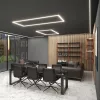Topmet PLANE14 SIDE gipszkarton LED profil eloxált felülettel