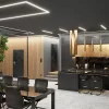 Topmet PLANE14 SIDE gipszkarton LED profil eloxált felülettel