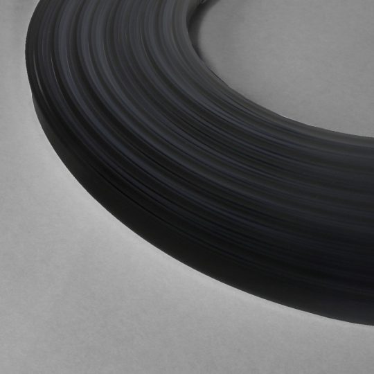 LED profil VARIO C9 click fedél 20m tekercs fekete ROLL