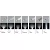 LED profil VARIO C9 click fedél 4000mm opál