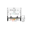LED profil VARIO30-01 ACDE-9/TY 2000mm fehér