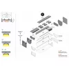 LED profil VARIO30-01 ACDE-9/TY 2000mm fehér