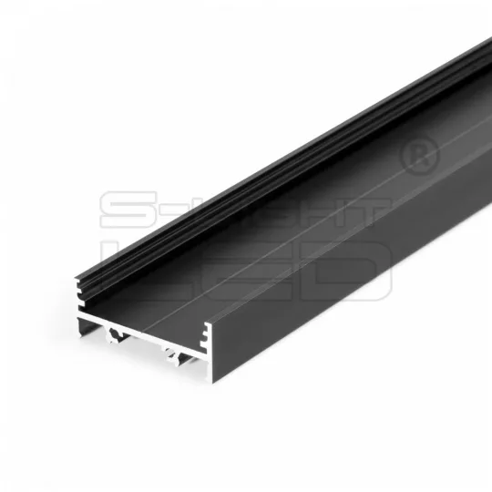 LED profil VARIO30-01 ACDE-9/TY 2000mm fekete