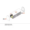 LED profil VARIO30-02 ACDE-9/TY 2000mm fekete