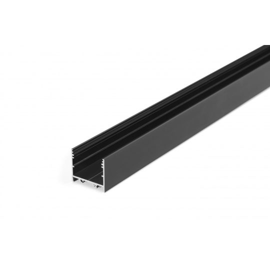 LED profil VARIO30-02 ACDE-9/TY 3000mm fekete