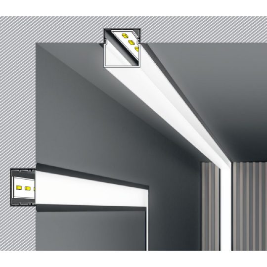 LED profil VARIO30-07 ACDE-9 2000mm fehér